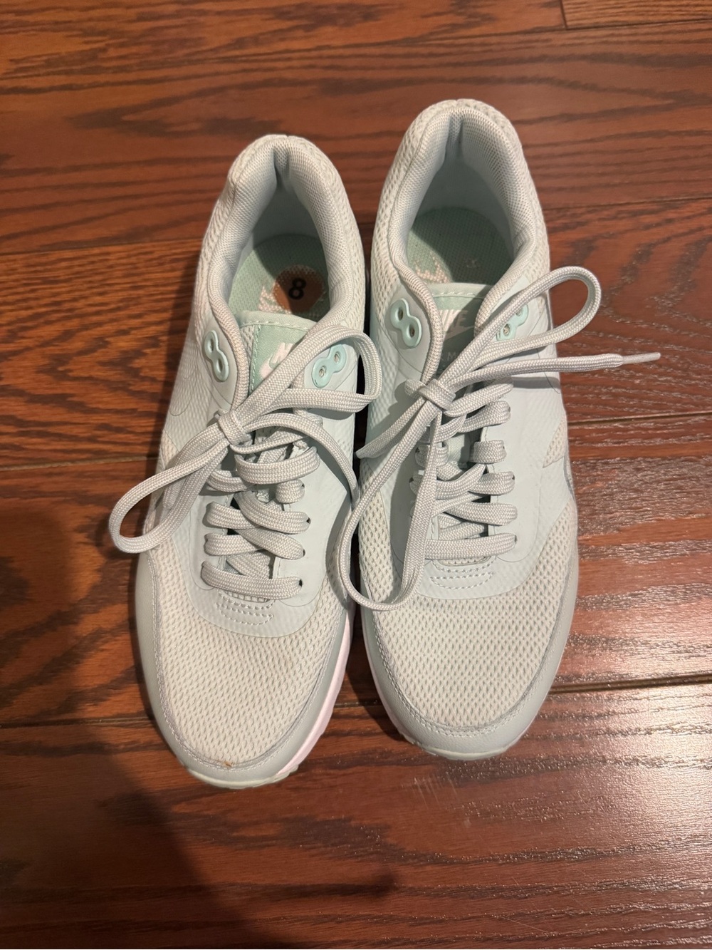 Nike Women’s Mint Green Lace-Up Sneakers